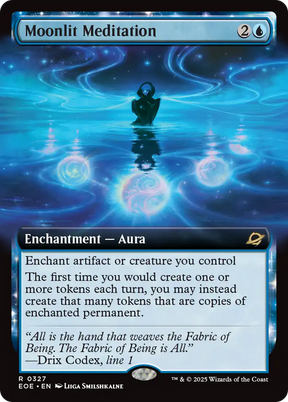 Magic: The Gathering - Moonlit Meditation Foil - Edge of Eternities