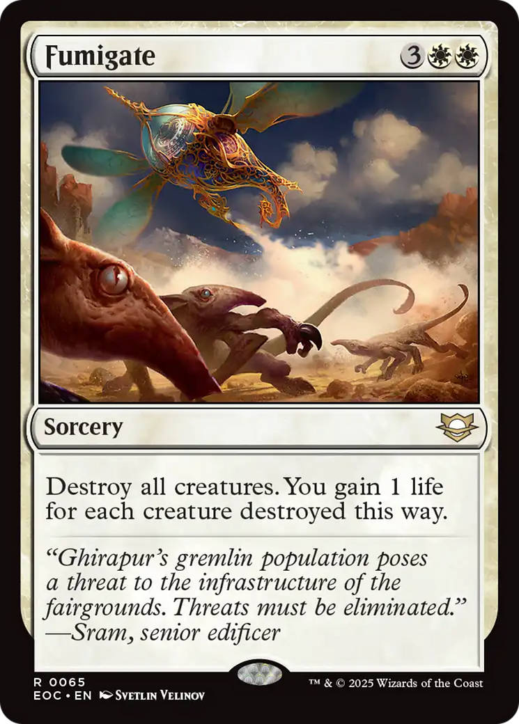 Magic: The Gathering - Fumigate - Edge of Eternities Commander