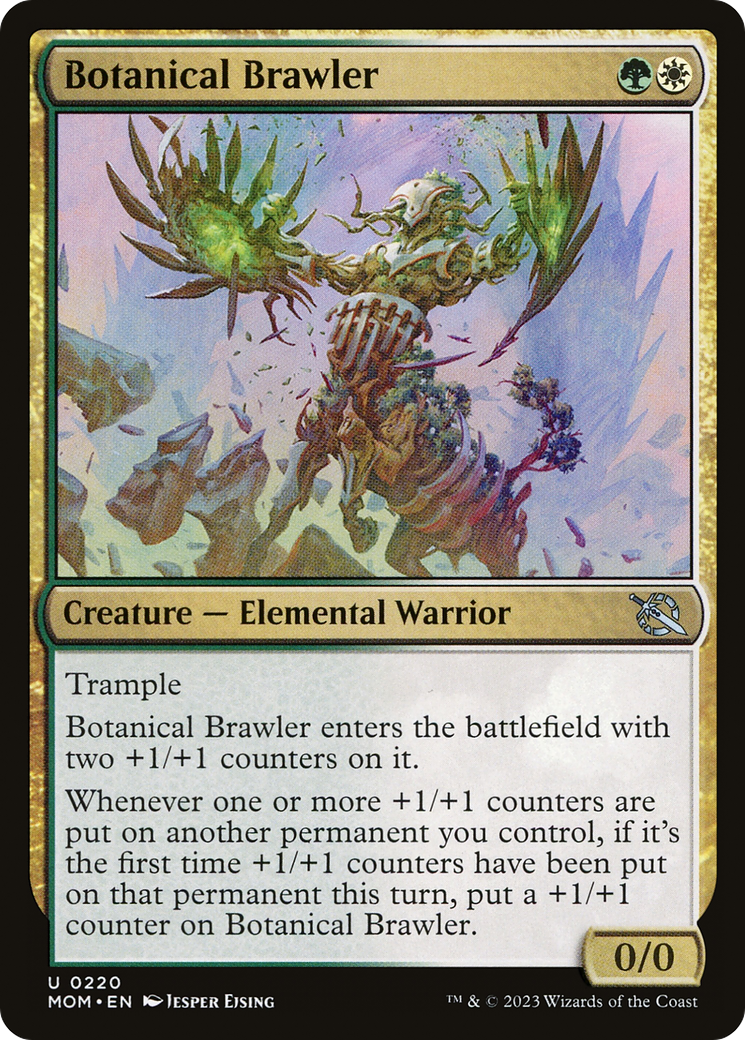 Magic: The Gathering - Botanical Brawler Foil - March of the Machine