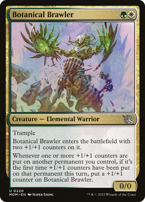 Magic: The Gathering - Botanical Brawler - March of the Machine