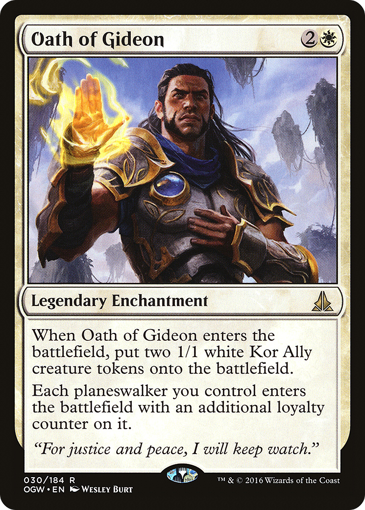 Magic: The Gathering - Oath of Gideon Foil - Oath of the Gatewatch