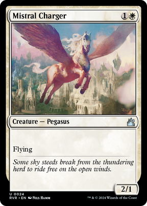 Magic: The Gathering - Mistral Charger Foil - Ravnica Remastered