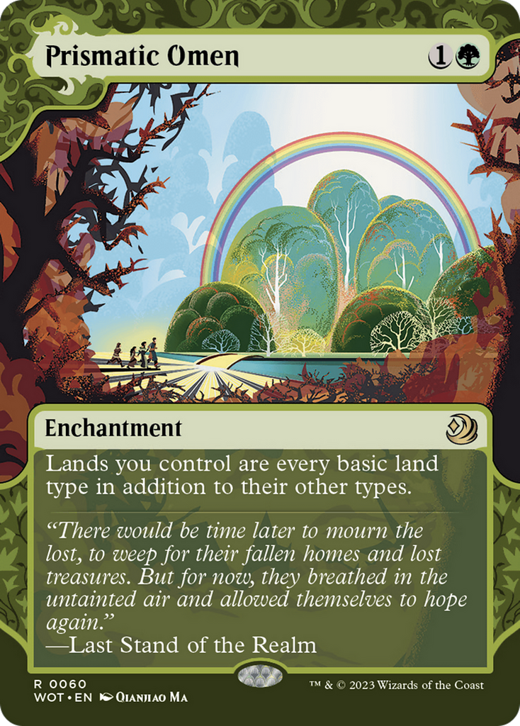 Magic: The Gathering - Prismatic Omen - Wilds of Eldraine: Enchanting Tales