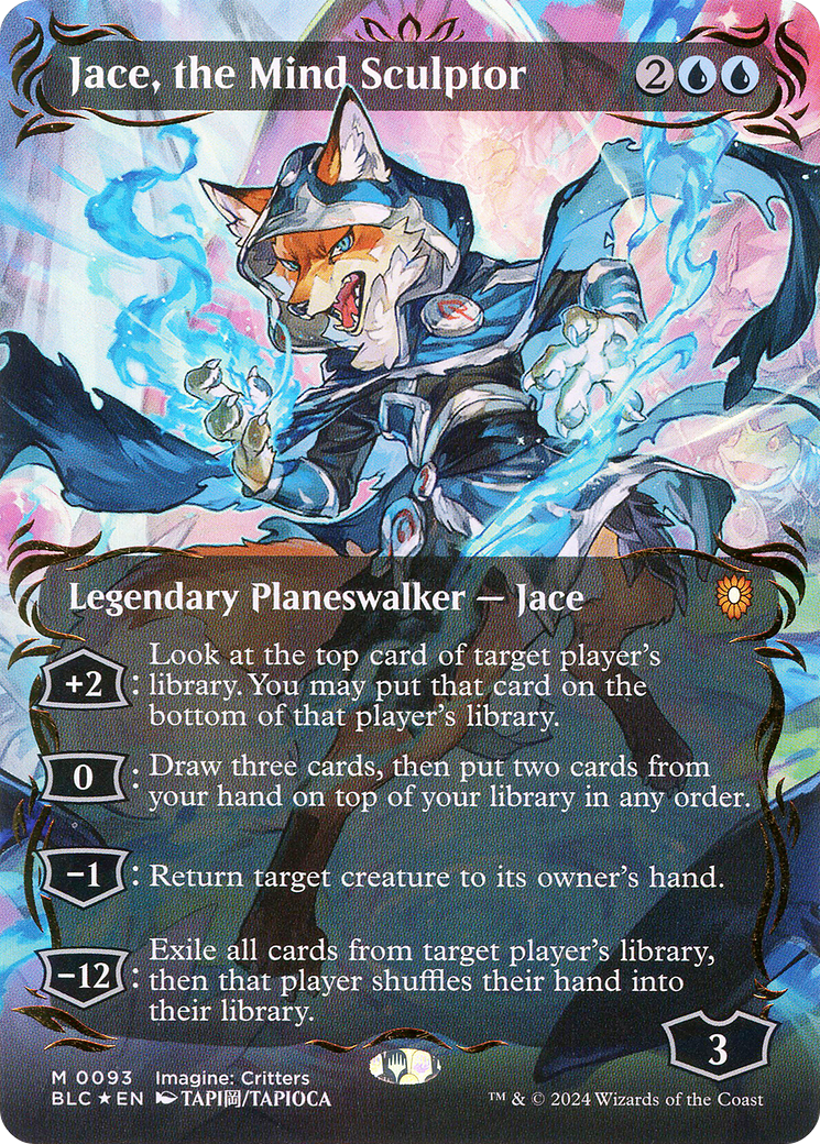 Magic: The Gathering - Jace, the Mind Sculptor Foil - Bloomburrow Commander