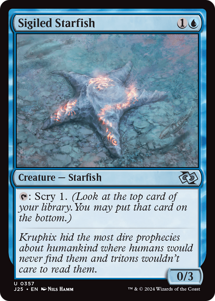 Magic: The Gathering - Sigiled Starfish - Foundations Jumpstart