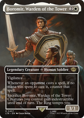 Magic: The Gathering - Boromir, Warden of the Tower - The Lord of the Rings: Tales of Middle-earth