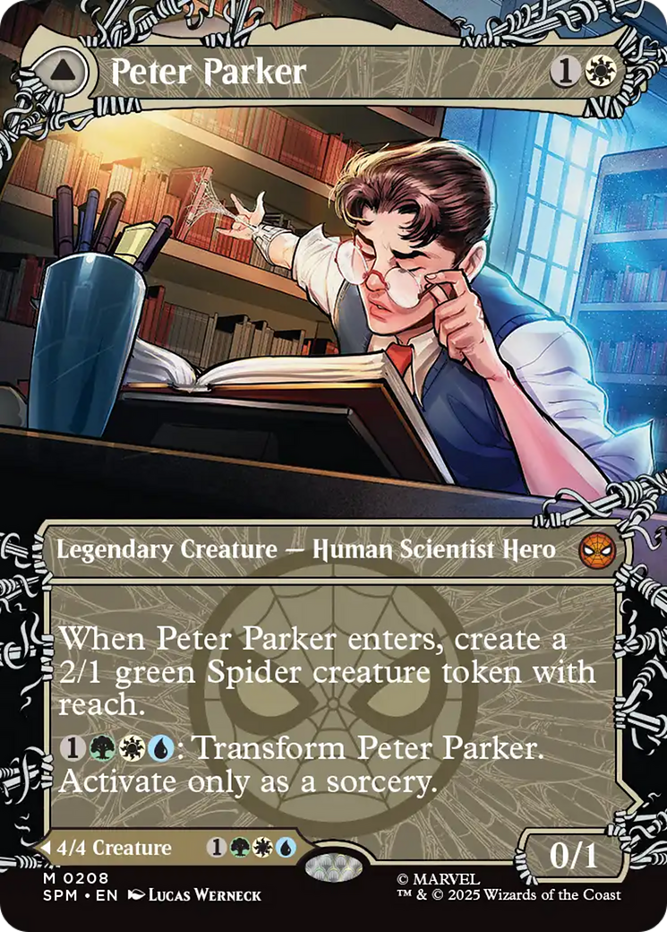 Magic: The Gathering - Peter Parker // Amazing Spider-Man Foil - Marvel's Spider-Man