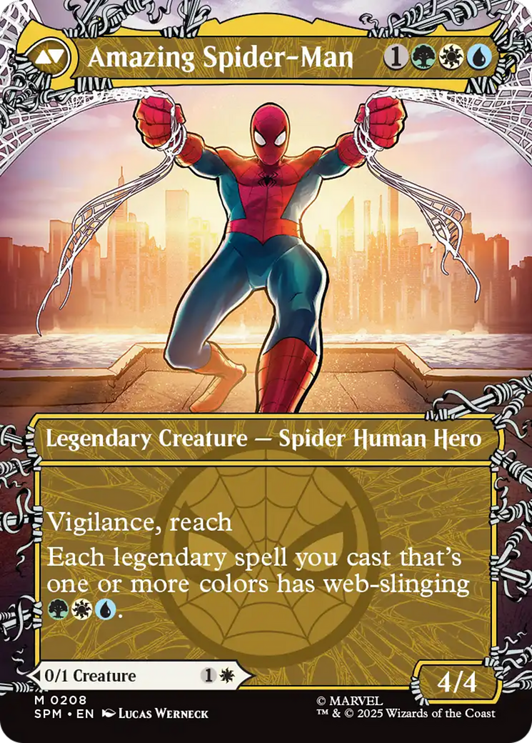 Magic: The Gathering - Peter Parker // Amazing Spider-Man Foil - Marvel's Spider-Man