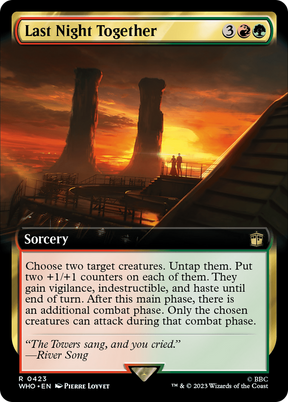 Magic: The Gathering - Last Night Together Foil - Doctor Who