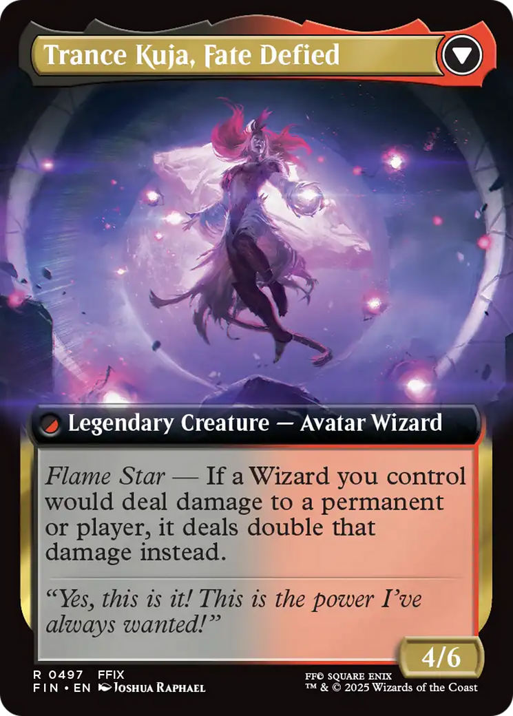 Magic: The Gathering - Kuja, Genome Sorcerer // Trance Kuja, Fate Defied - Final Fantasy