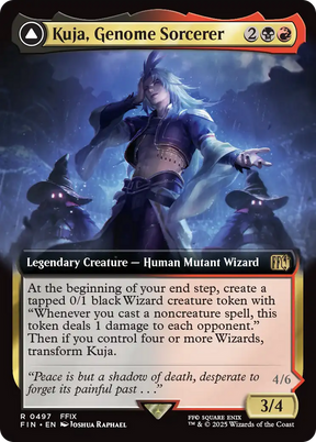 Magic: The Gathering - Kuja, Genome Sorcerer // Trance Kuja, Fate Defied - Final Fantasy