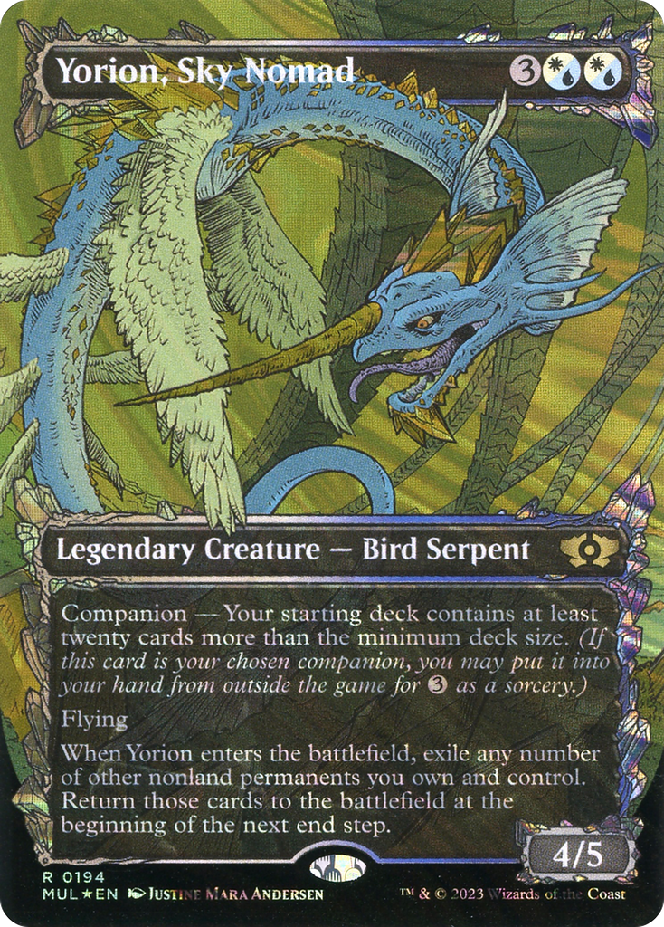 Magic: The Gathering - Yorion, Sky Nomad Foil - Multiverse Legends