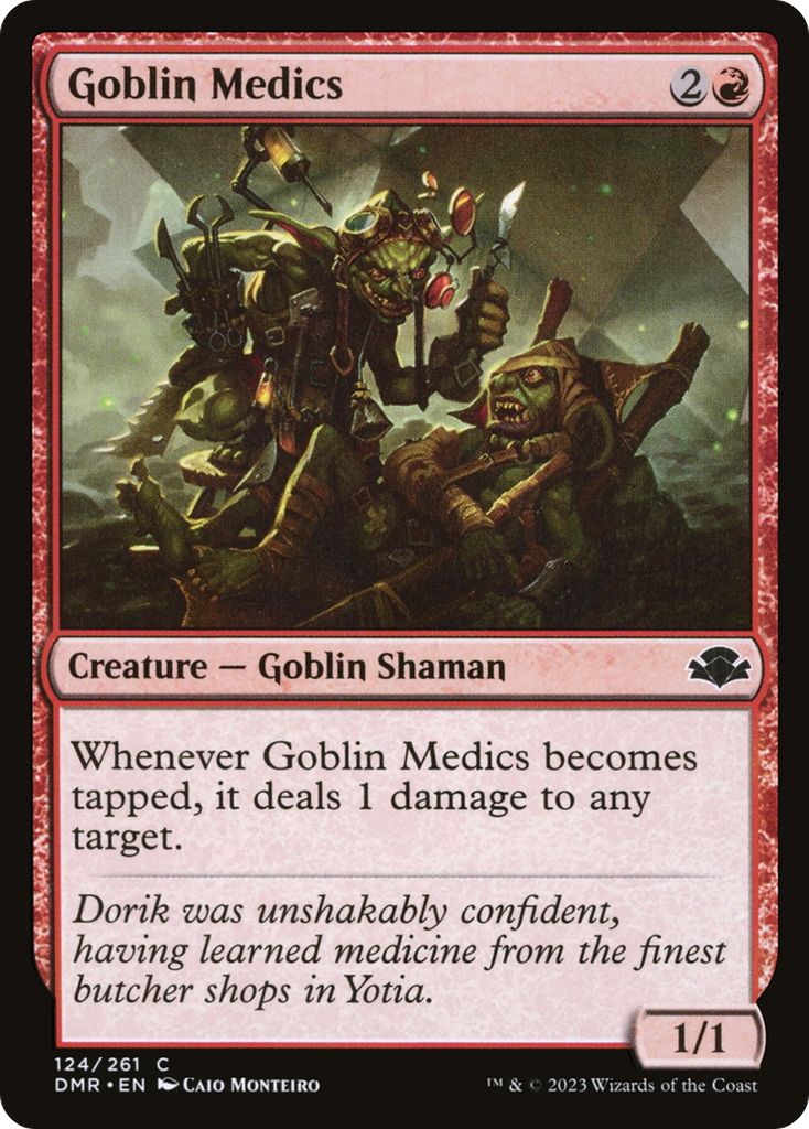 Magic: The Gathering - Goblin Medics - Dominaria Remastered