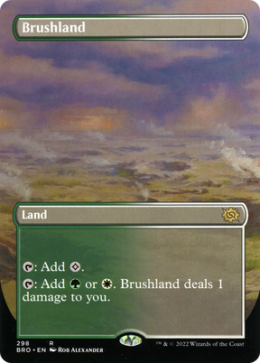 Magic: The Gathering - Brushland Foil - The Brothers' War