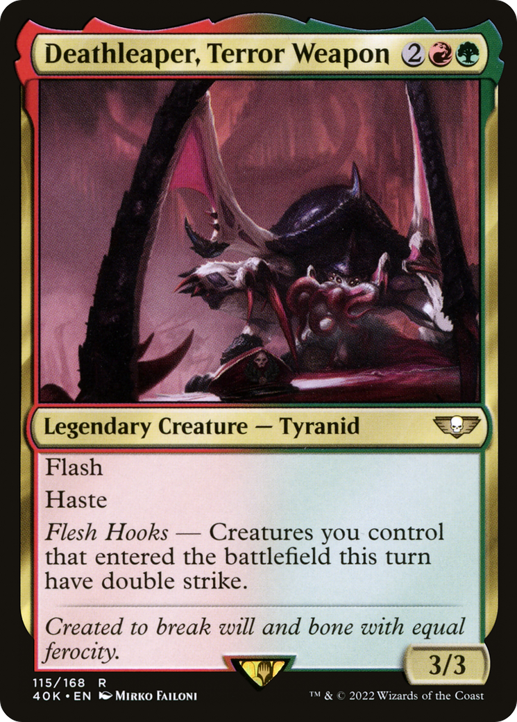 Magic: The Gathering - Deathleaper, Terror Weapon - Warhammer 40000 Commander