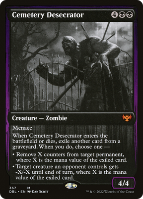 Magic: The Gathering - Cemetery Desecrator - Innistrad: Double Feature
