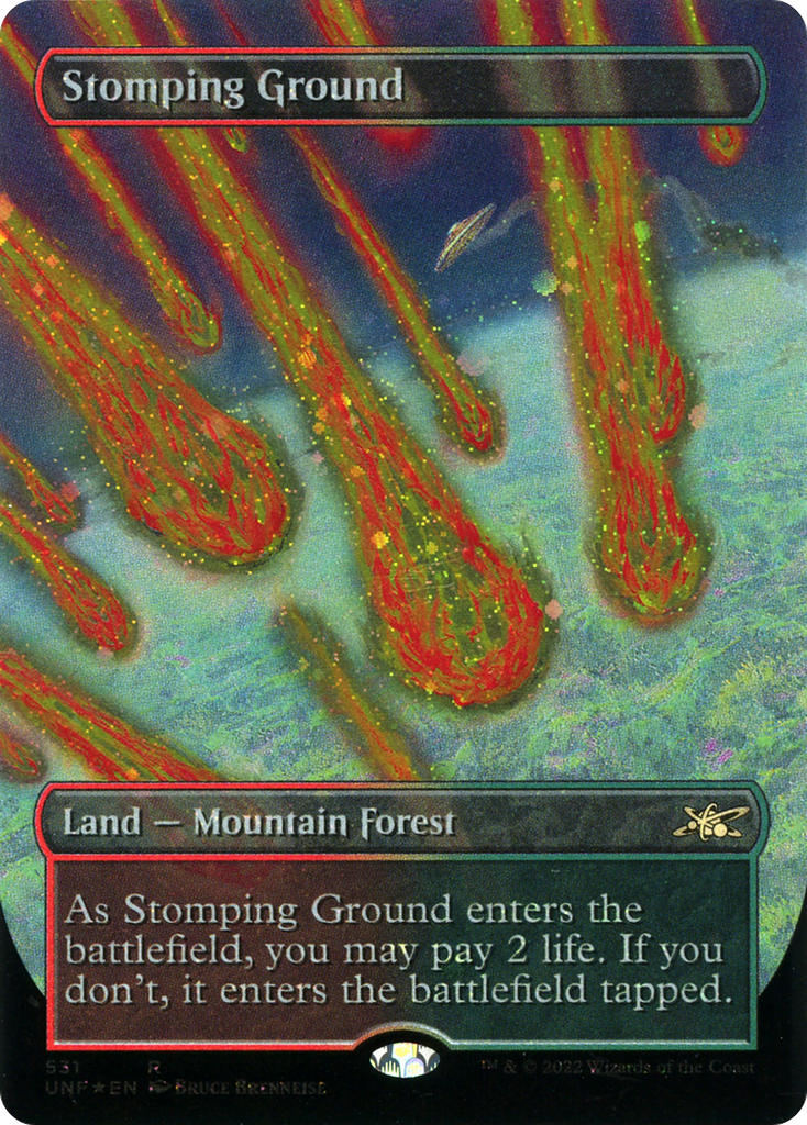 Magic: The Gathering - Stomping Ground Foil - Unfinity