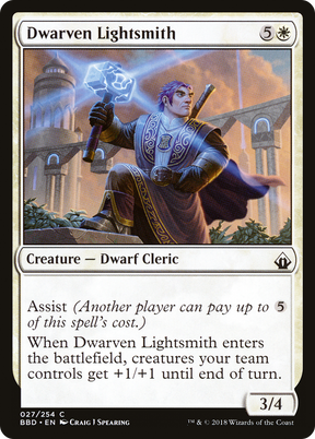 Magic: The Gathering - Dwarven Lightsmith Foil - Battlebond