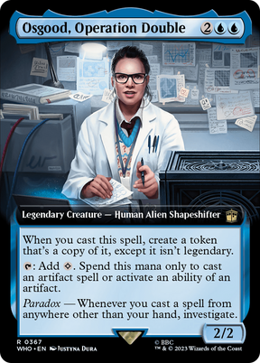 Magic: The Gathering - Osgood, Operation Double Foil - Doctor Who