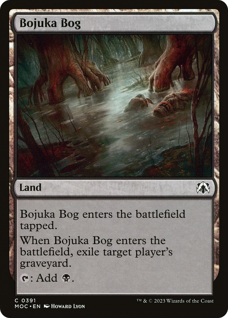 Magic: The Gathering - Bojuka Bog - March of the Machine Commander