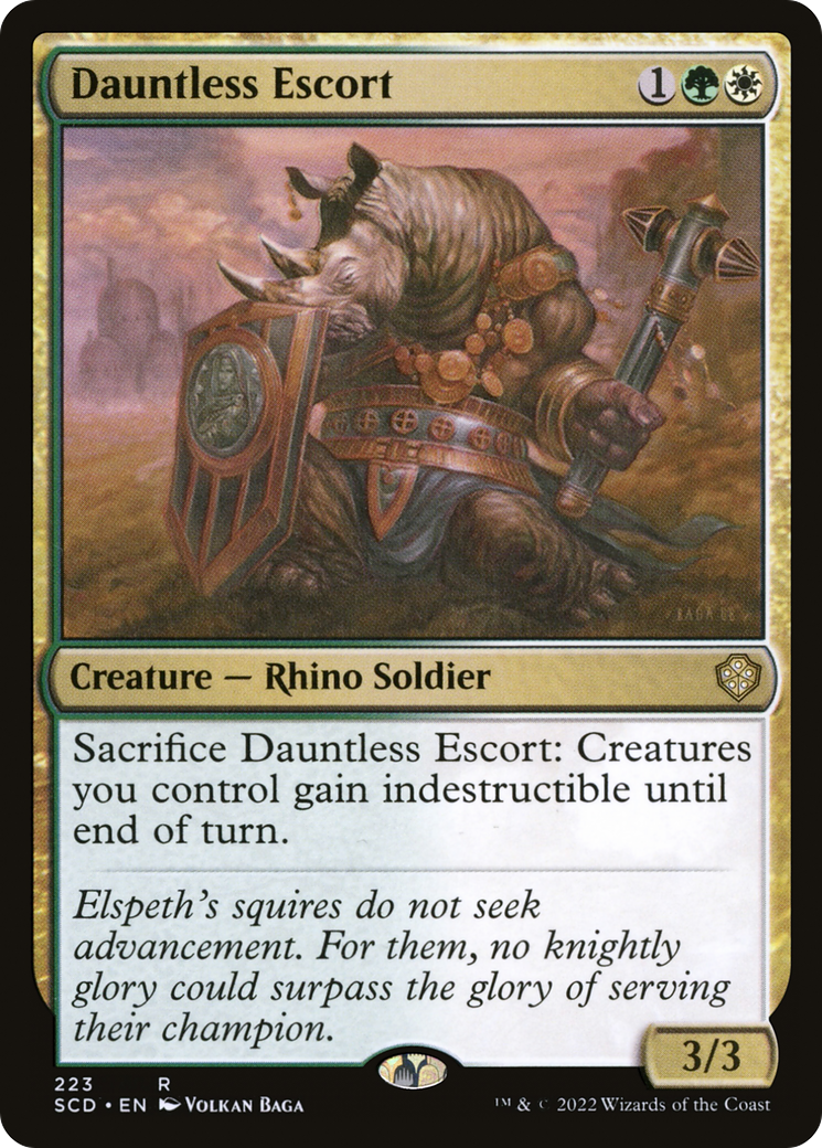 Magic: The Gathering - Dauntless Escort - Starter Commander Decks