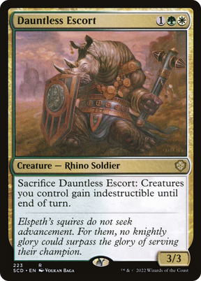 Magic: The Gathering - Dauntless Escort - Starter Commander Decks