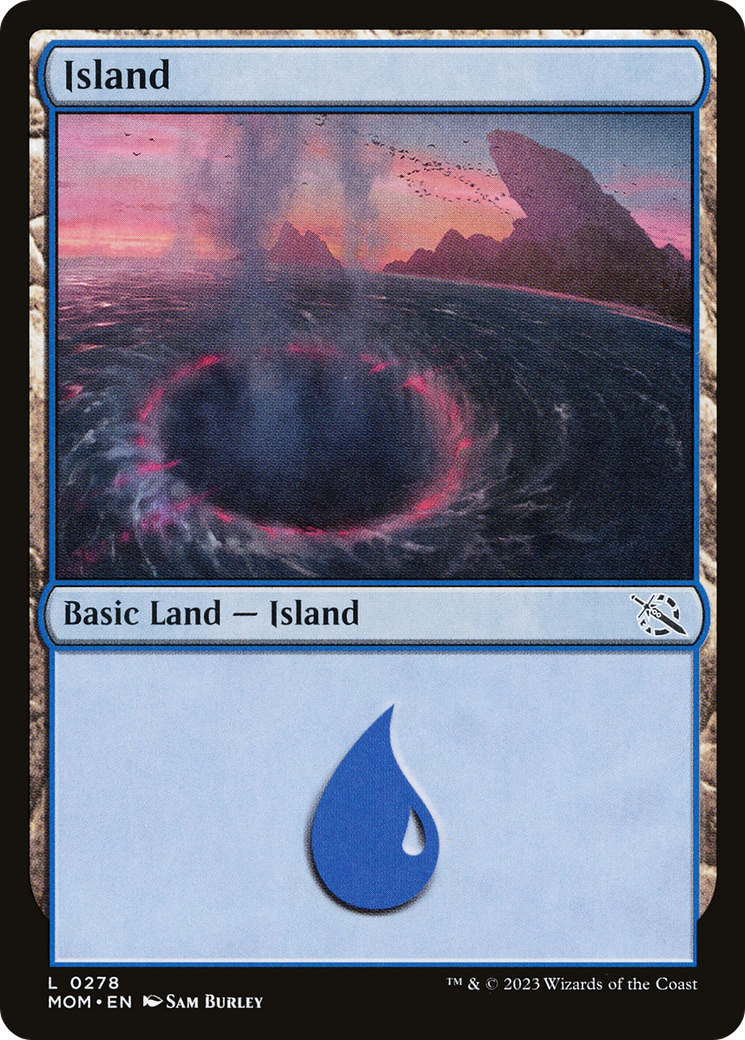 Magic: The Gathering - Island #278 Foil - March of the Machine