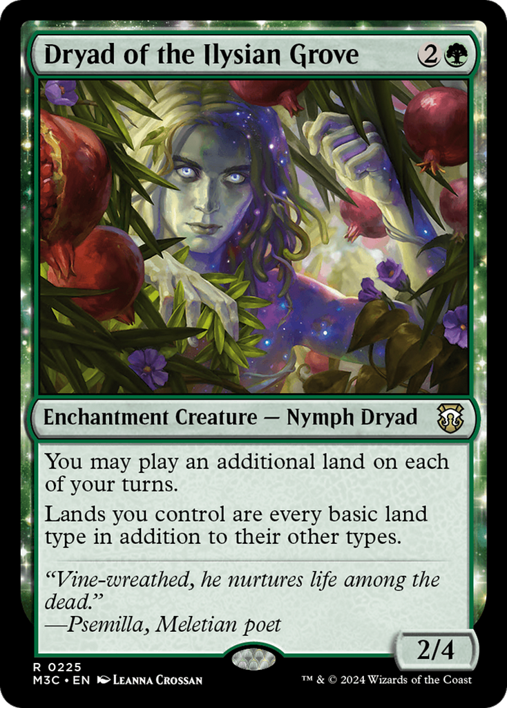 Magic: The Gathering - Dryad of the Ilysian Grove - Modern Horizons 3 Commander