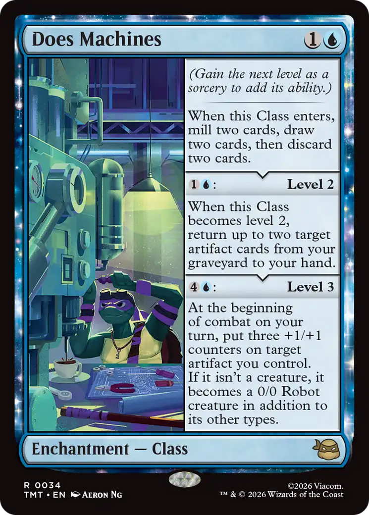 Magic: The Gathering - Does Machines - Teenage Mutant Ninja Turtles