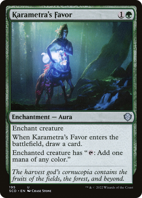 Magic: The Gathering - Karametra's Favor - Starter Commander Decks