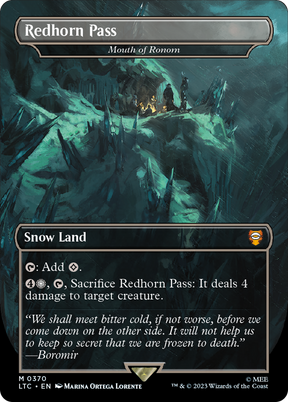Magic: The Gathering - Mouth of Ronom - Tales of Middle-earth Commander