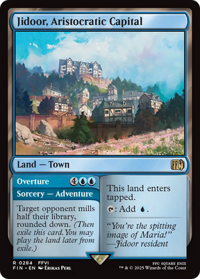 Magic: The Gathering - Jidoor, Aristocratic Capital // Overture Foil - Final Fantasy