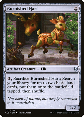 Magic: The Gathering - Burnished Hart - Commander Legends: Battle for Baldur's Gate
