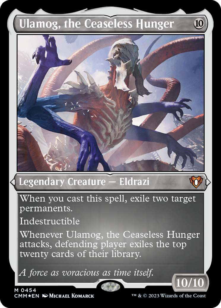 Magic: The Gathering - Ulamog, the Ceaseless Hunger Foil - Commander Masters