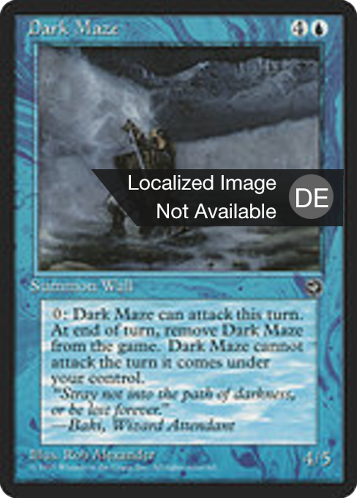 Magic: The Gathering - Dunkler Irrgarten - Homelands