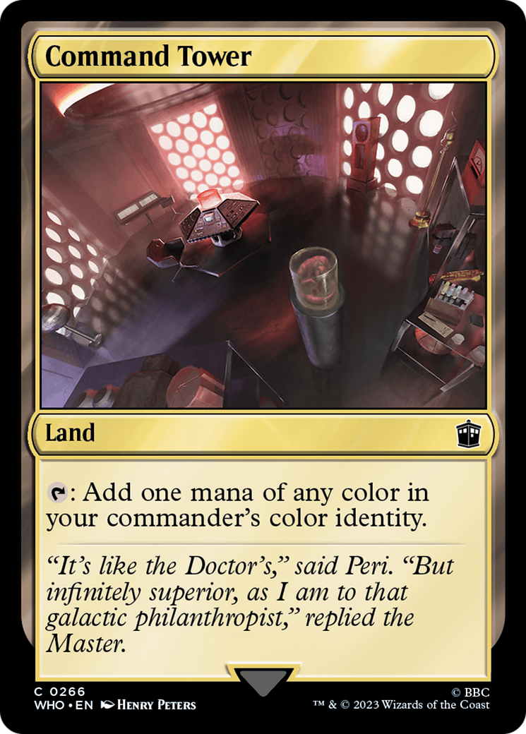 Magic: The Gathering - Command Tower - Doctor Who