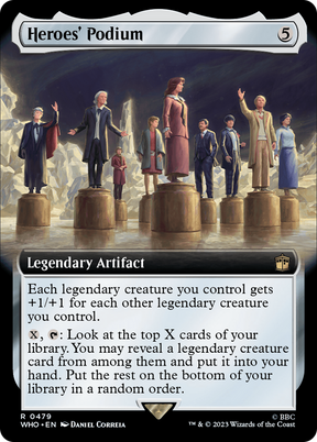 Magic: The Gathering - Heroes' Podium - Doctor Who