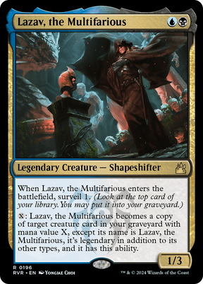 Magic: The Gathering - Lazav, the Multifarious Foil - Ravnica Remastered