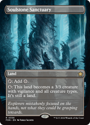 Magic: The Gathering - Soulstone Sanctuary Foil - Foundations