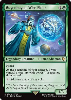 Magic: The Gathering - Bugenhagen, Wise Elder - Final Fantasy Commander