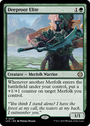 Magic: The Gathering - Deeproot Elite - The Lost Caverns of Ixalan Commander