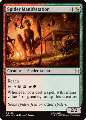 Magic: The Gathering - Spider Manifestation Foil - Marvel's Spider-Man