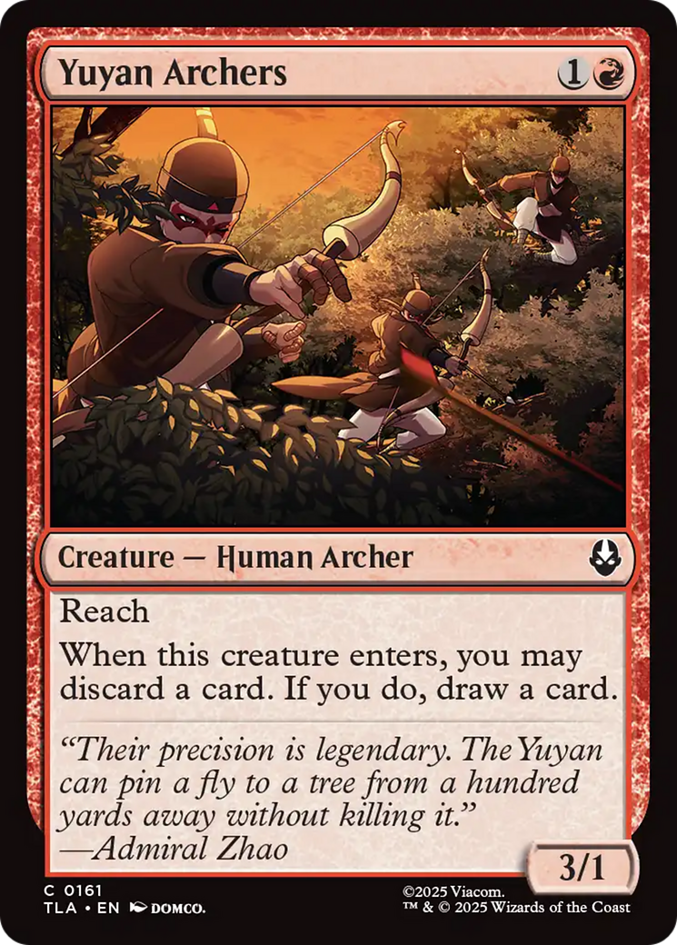 Magic: The Gathering - Yuyan Archers - Avatar: The Last Airbender