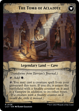 Magic: The Gathering - Tarrian's Journal // The Tomb of Aclazotz Foil - The Lost Caverns of Ixalan