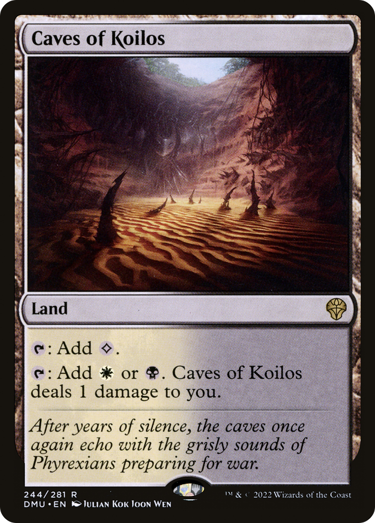 Magic: The Gathering - Caves of Koilos Foil - Dominaria United