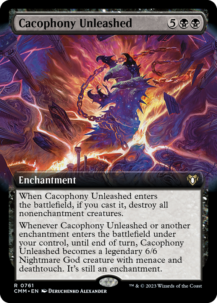 Magic: The Gathering - Cacophony Unleashed Foil - Commander Masters