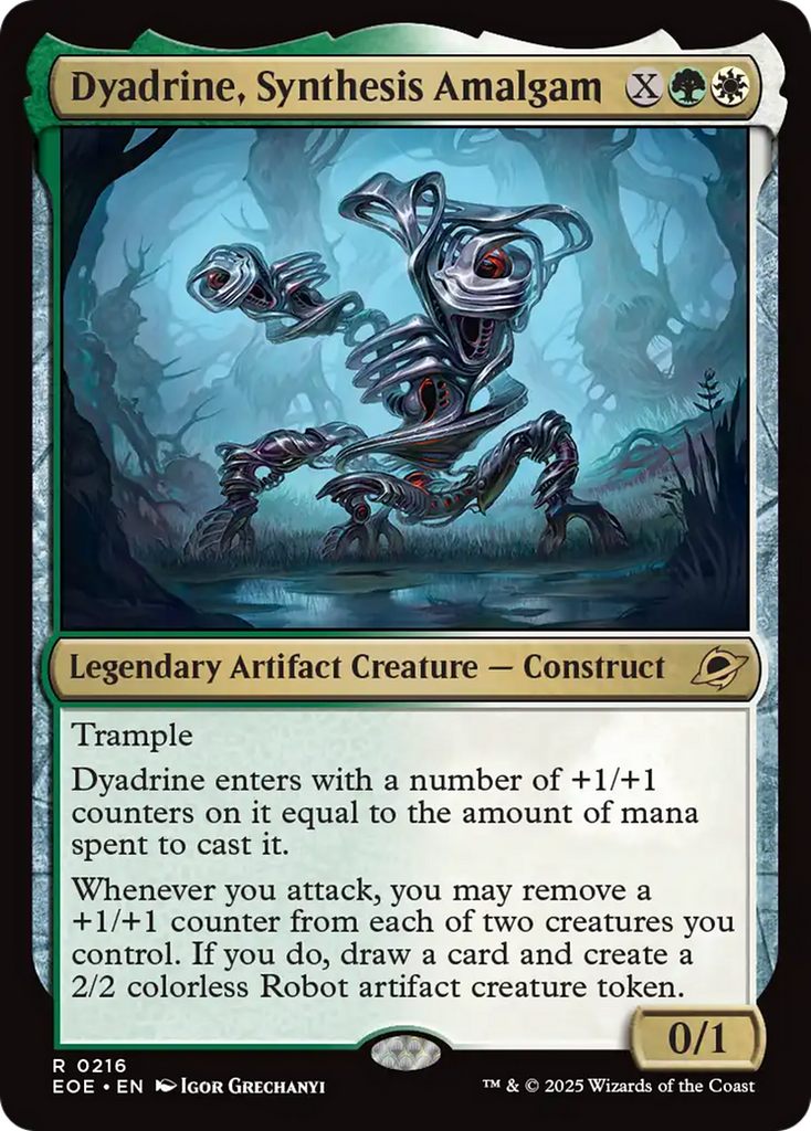 Magic: The Gathering - Dyadrine, Synthesis Amalgam Foil - Edge of Eternities