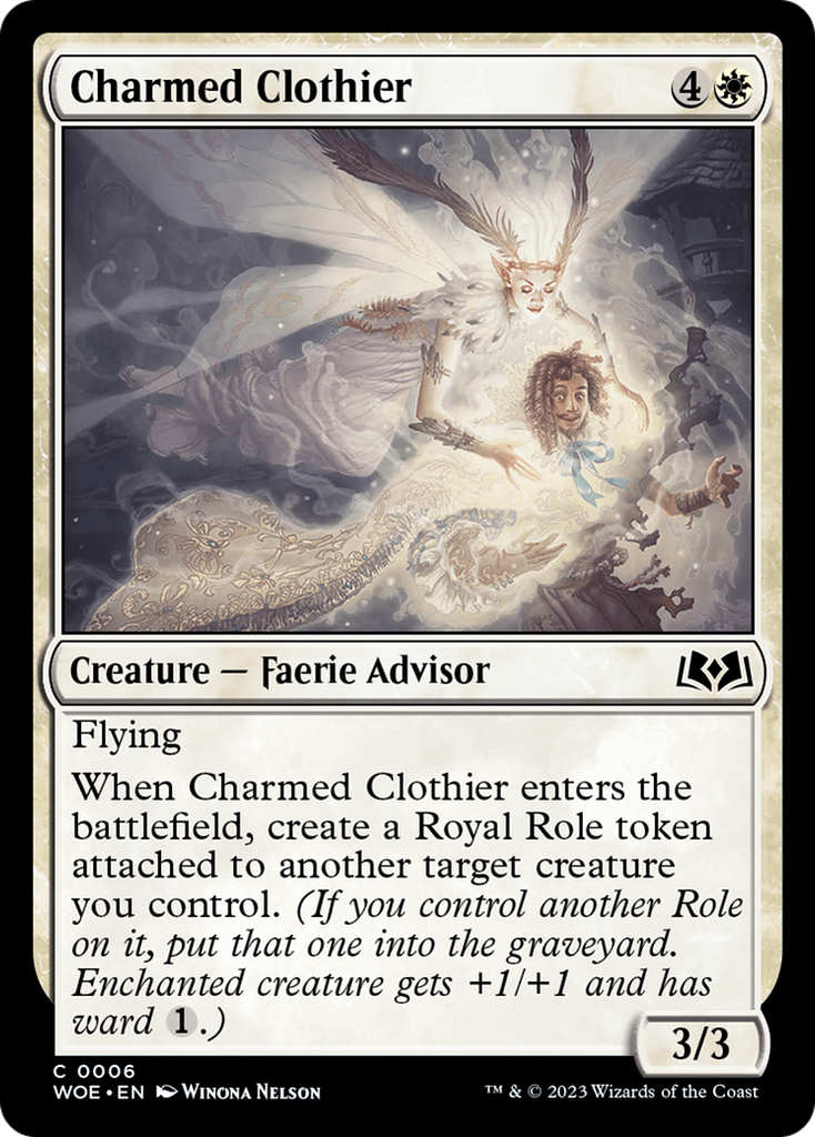 Magic: The Gathering - Charmed Clothier - Wilds of Eldraine