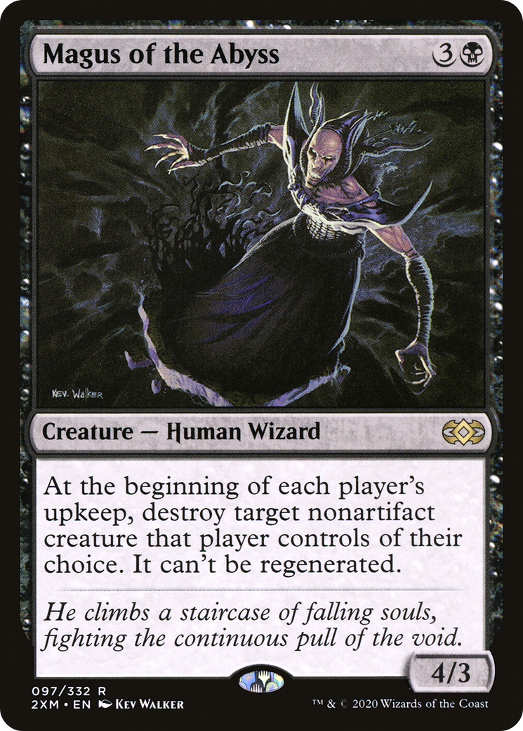 Magic: The Gathering - Magus of the Abyss Foil - Double Masters