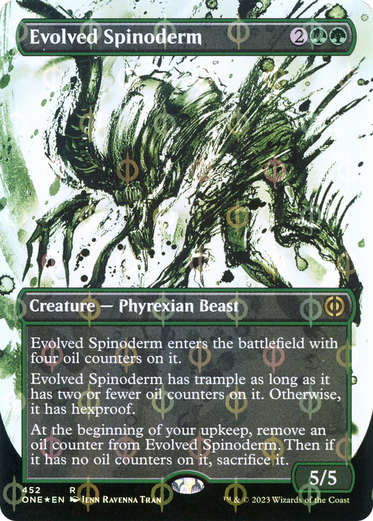 Magic: The Gathering - Evolved Spinoderm Foil - Phyrexia: All Will Be One